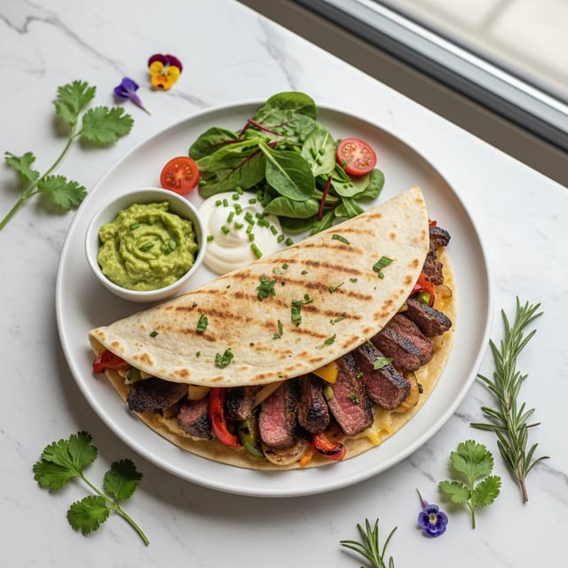 Steak Quesadilla.