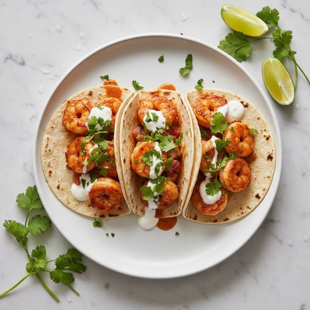 Shrimp Tacos.