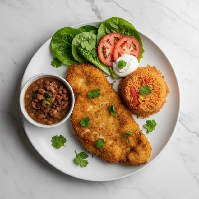 Milanesa De Pollo.